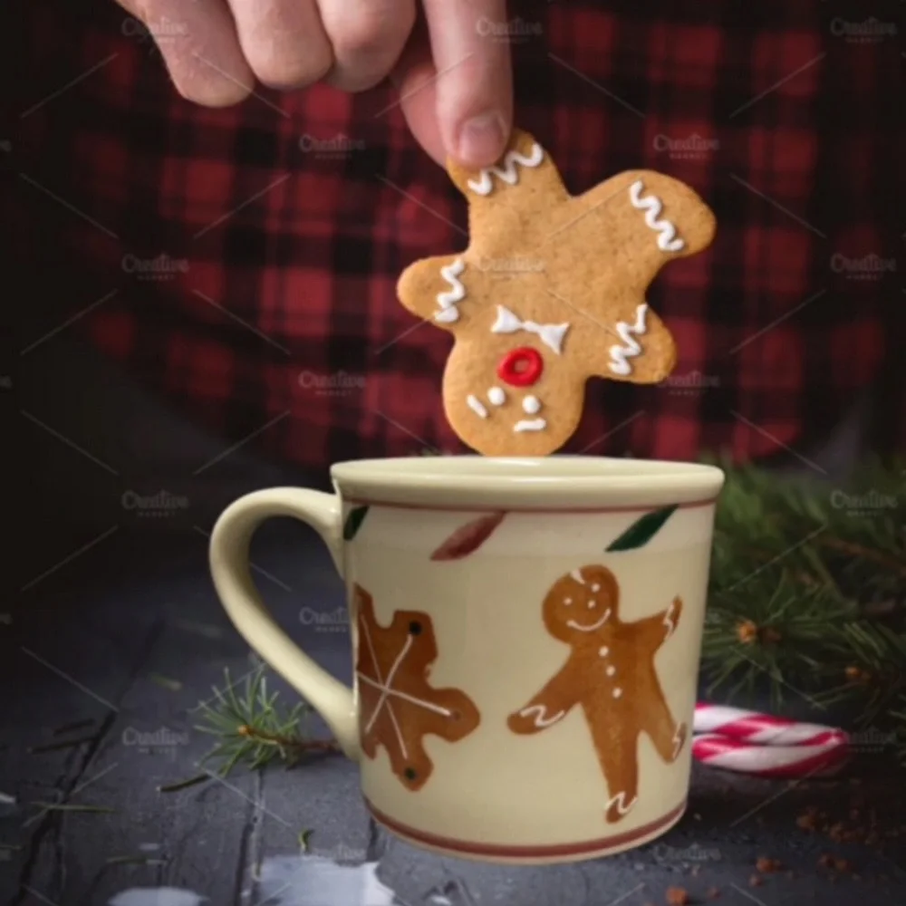 Starbucks Hartstone Barista Gingerbread Mug